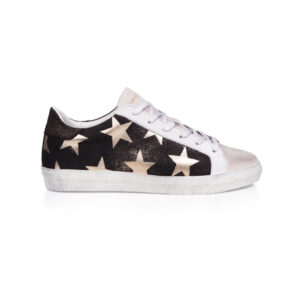Estoyo Black Star Trainers for Women